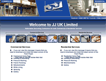 Tablet Screenshot of jjukltd.co.uk